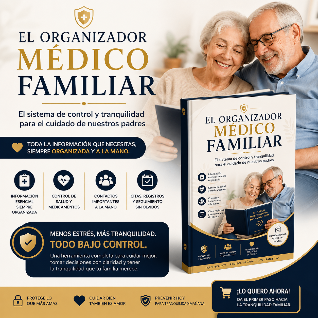 Arte original de El Organizador Médico Familiar